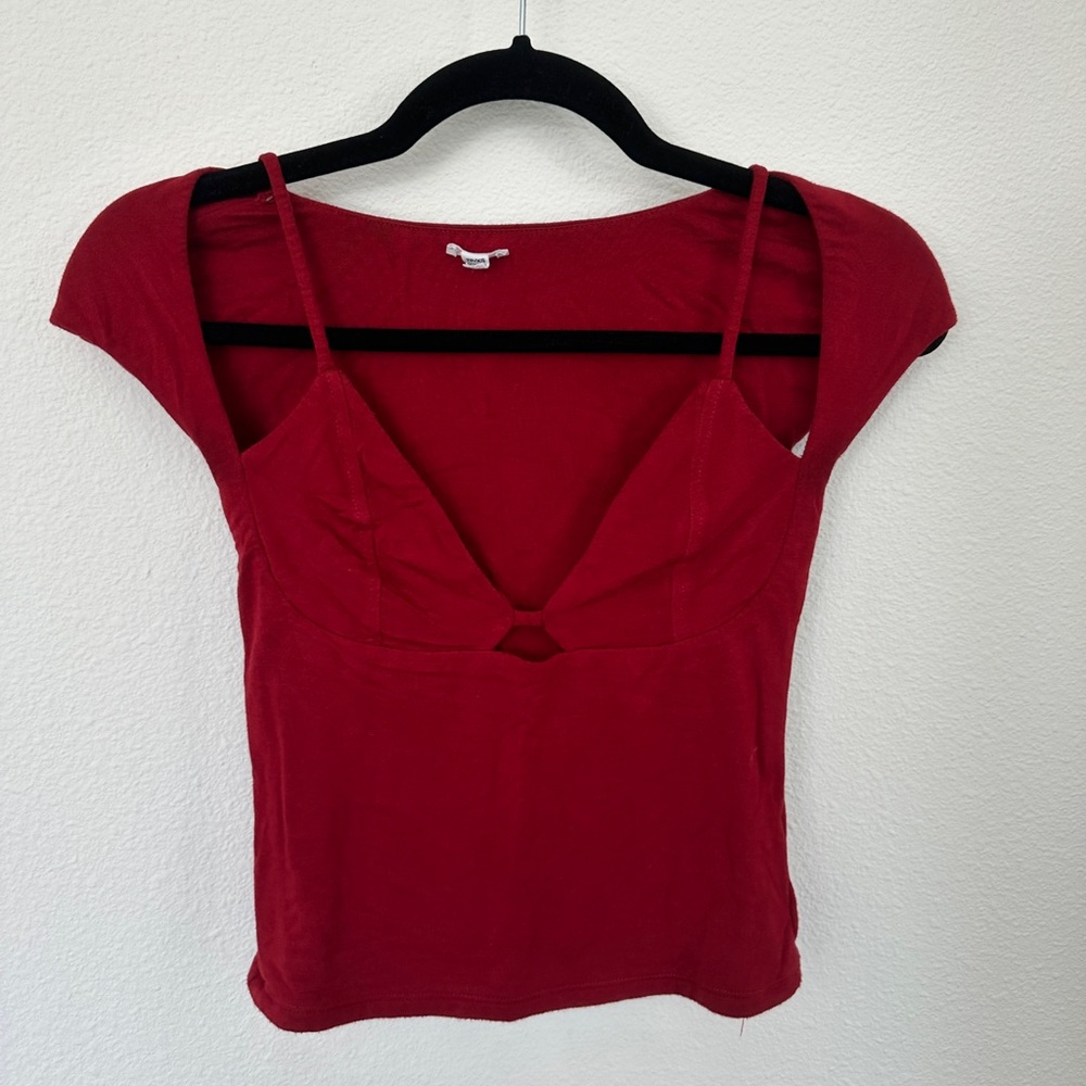 Garage Red Going Out Top